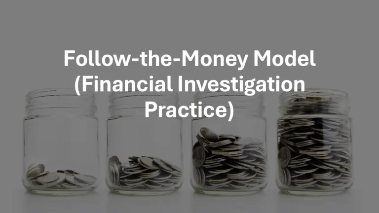 Follow-the-Money Model