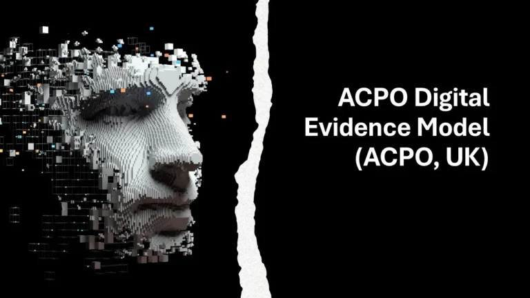 ACPO Digital Evidence Model