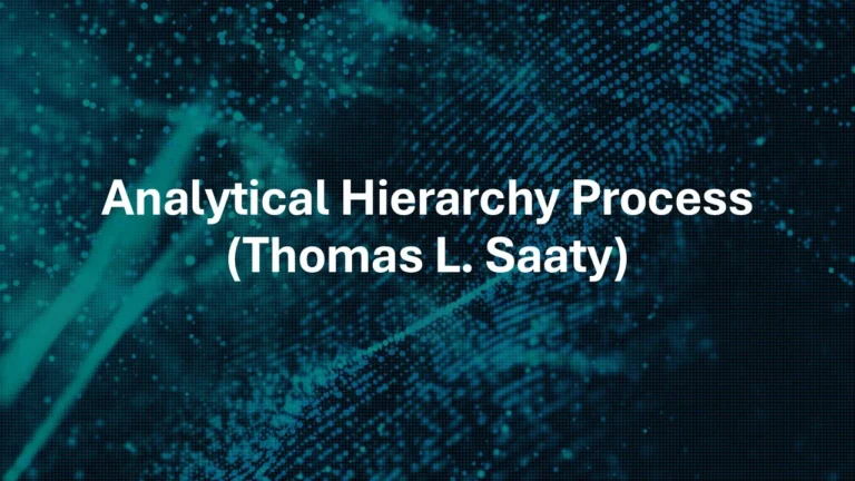 Analytical Hierarchy Process
