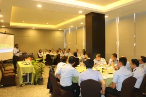 Participants in learning session