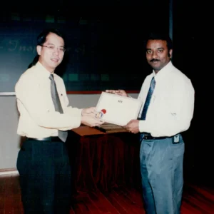Award receiving certificate