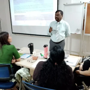 Interactive workplace learning session