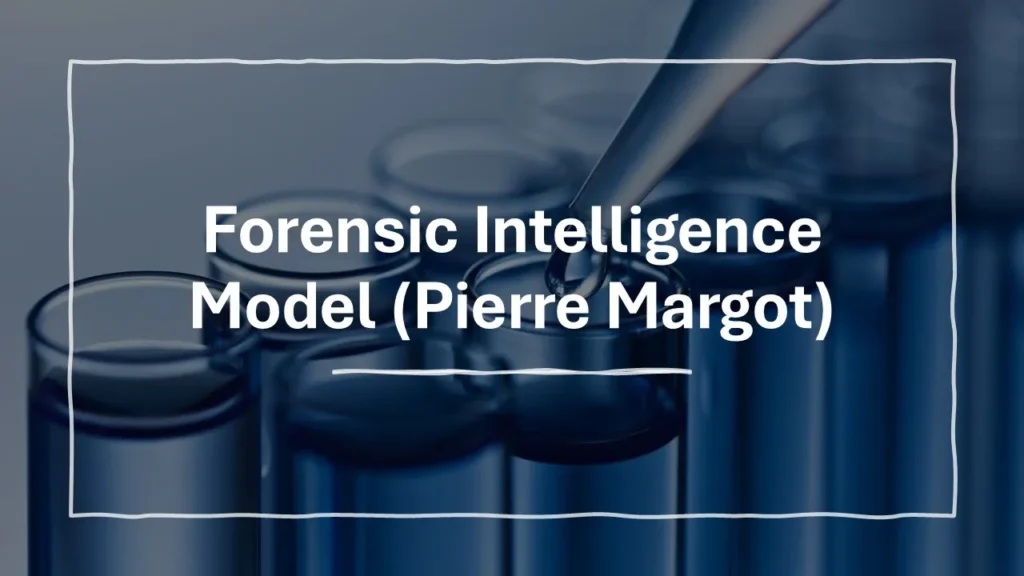 Forensic Intelligence Model